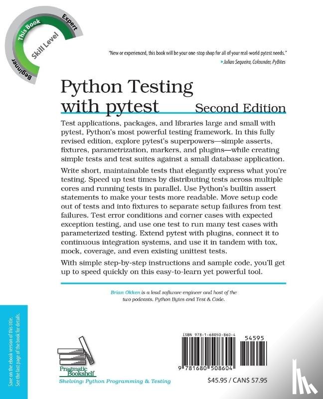 Okken, Brian - Python Testing with pytest