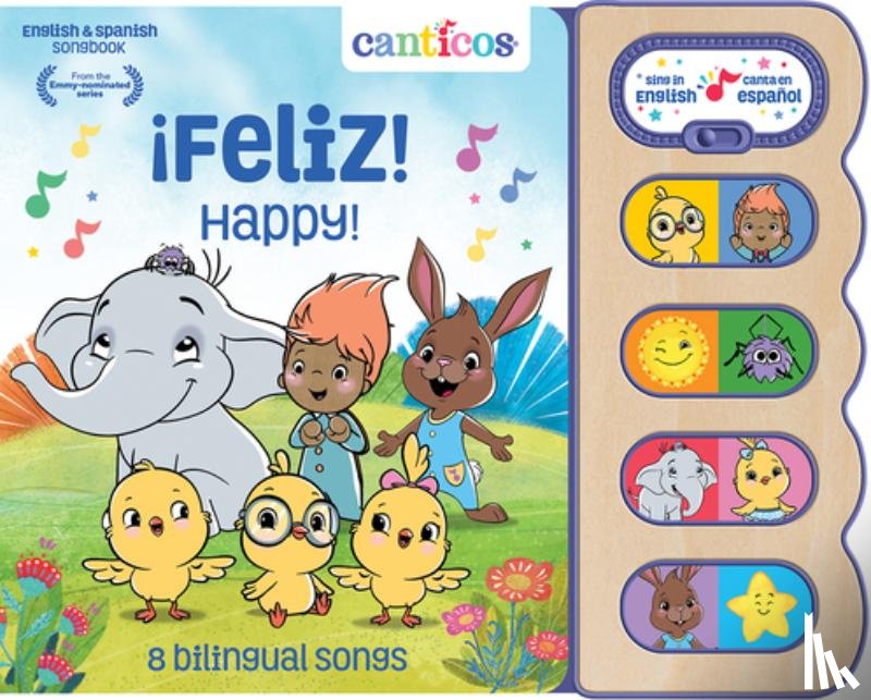 Cottage Door Press - Canticos ¡Feliz! / Happy! (Bilingual): 8 Bilingual Songs