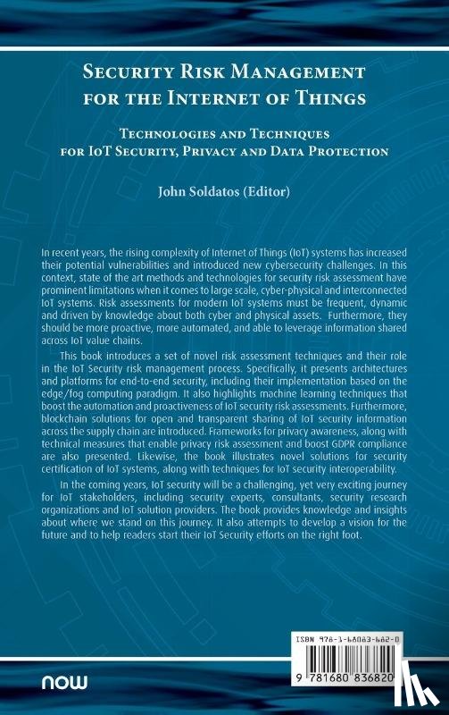  - Security Risk Management for the Internet of Things