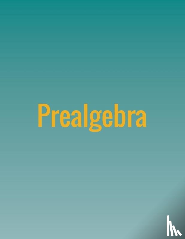 Marecek, Lynn, Anthony-Smith, Maryanne - Prealgebra