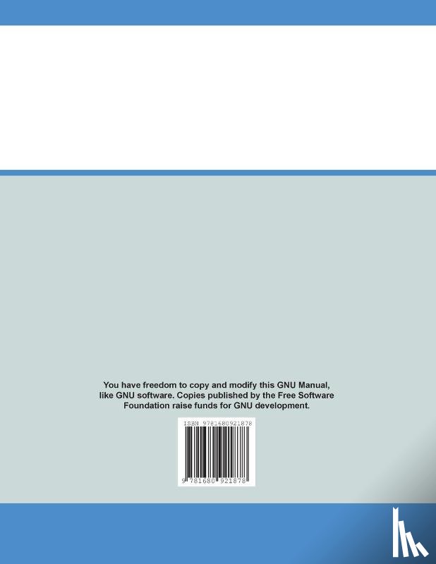 Stallman, Richard M, Gcc Developer Community - GCC 8.0 GNU Compiler Collection Internals