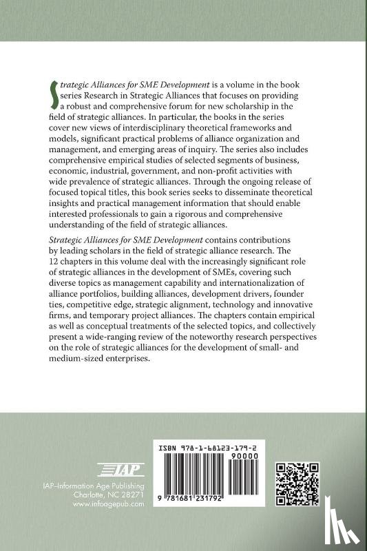 Das, T. K. - Strategic Alliances for SME Development
