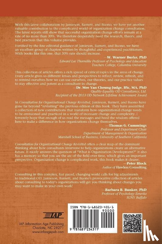 - Consultation for Organizational Change Revisited