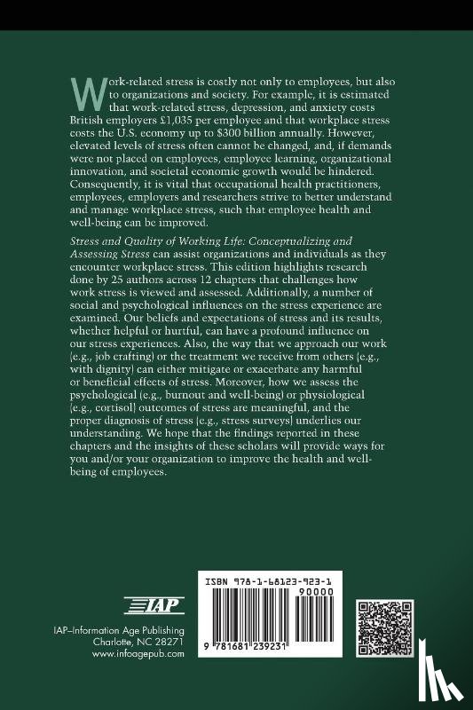 Rossi, Ana Maria - Stress and Quality of Working Life