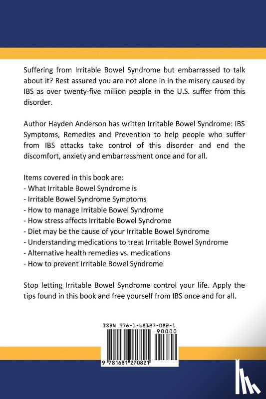 Anderson, Hayden - Irritable Bowel Syndrome