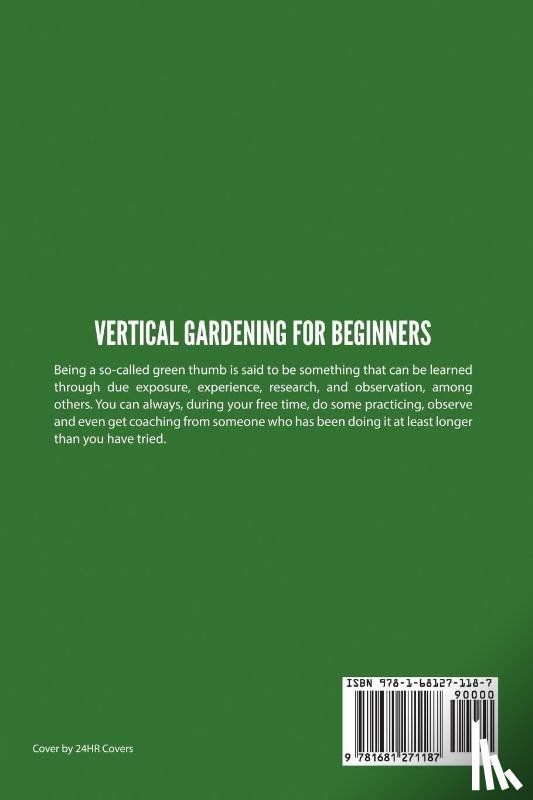 Morrow, Erin - Vertical Gardening For Beginners