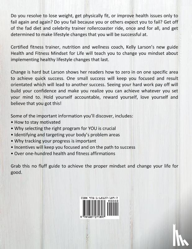 Larson, Kelly - Health and Fitness Mindset for Life (Large Print)