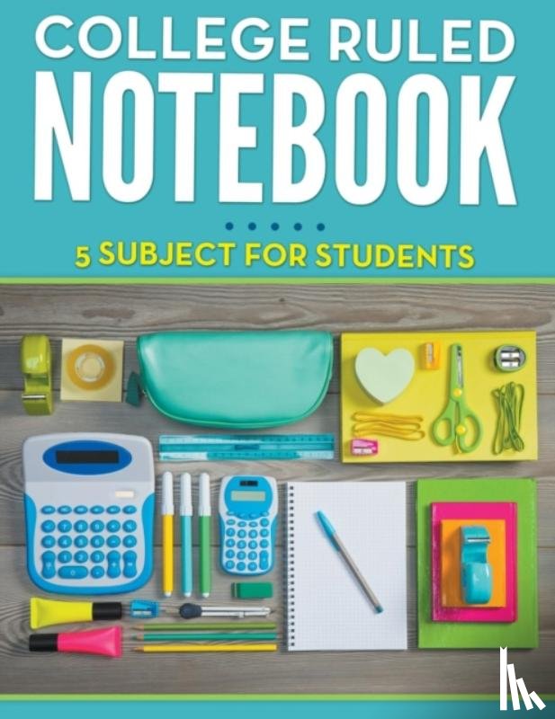 Speedy Publishing LLC - College Ruled Notebook - 5 Subject For Students