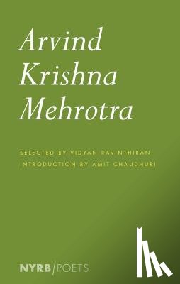 Mehrotra, Arvind Krishna, Chaudhuri, Amit - Arvind Krishna Mehrotra