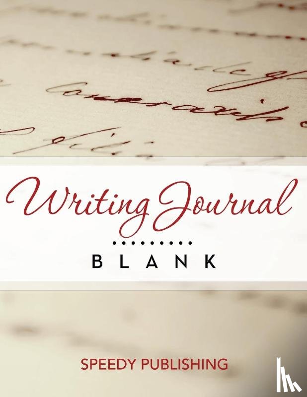 Speedy Publishing LLC - Writing Journal Blank