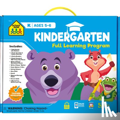 Zone, School - School Zone Kindergarten Full Learning Program