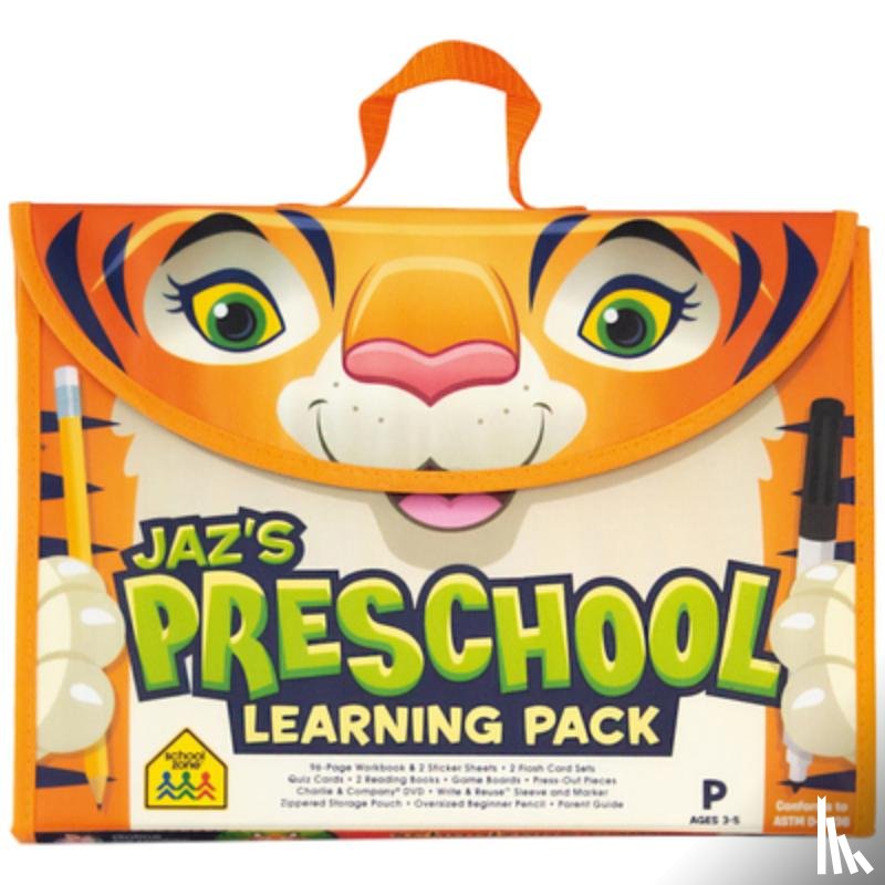 Zone, School - School Zone Jaz's Preschool Learning Pack