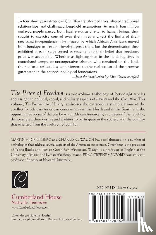 Greenberg, Martin Harry - The Price of Freedom