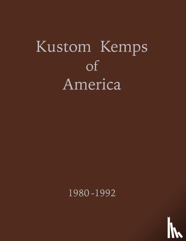 Titus, Jerry - Kustom Kemps of America