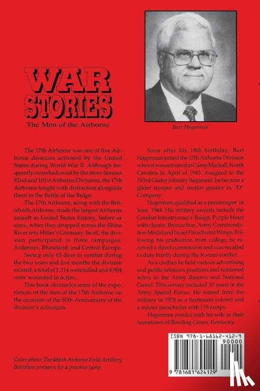 Hagerman, Bart - War Stories