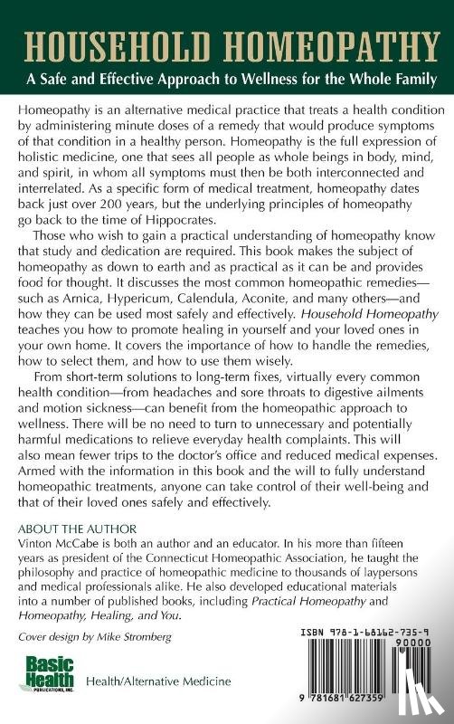 McCabe, Vinton - Household Homeopathy