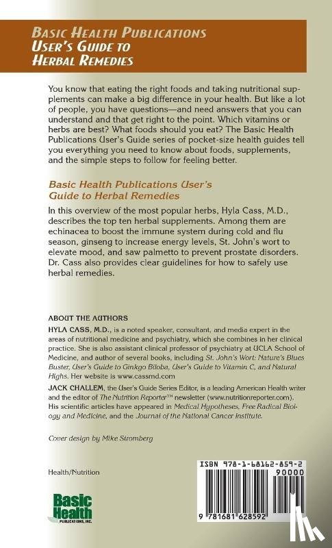 Cass, Hyla - User's Guide to Herbal Remedies