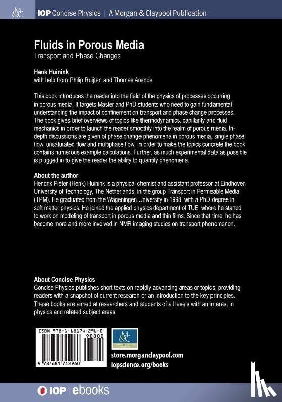 Huinink, Henk - Fluids in Porous Media