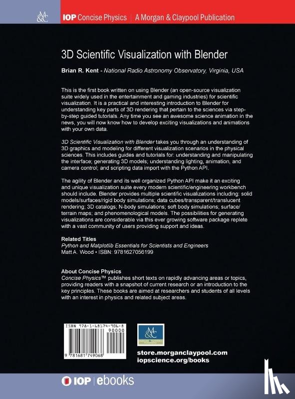 Kent, Brian R. - 3D Scientific Visualization with Blender
