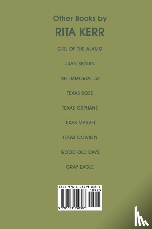 Kerr, Rita - The Alamo Cat
