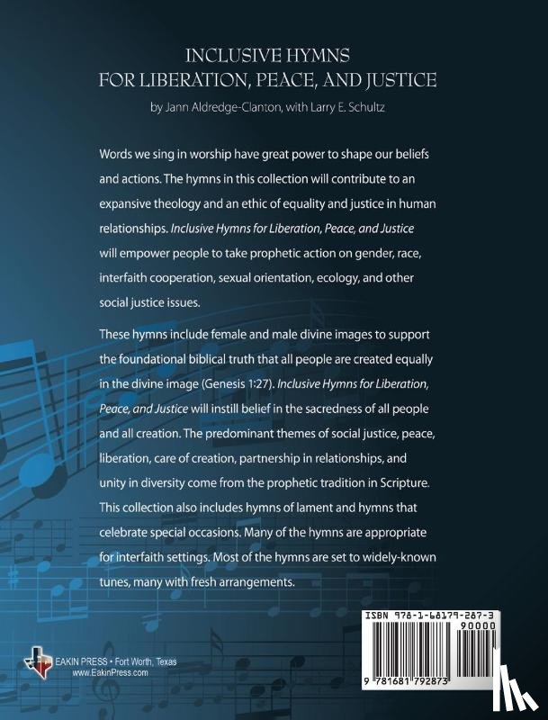 Aldredge-Clanton, Jann - Inclusive Hymns For Liberation, Peace and Justice