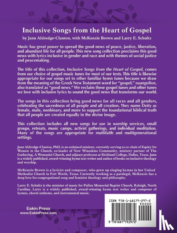 Aldredge-Clanton, Jann - Inclusive Songs from the Heart of Gospel