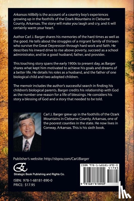 Barger, Carl J - Arkansas Hillbilly