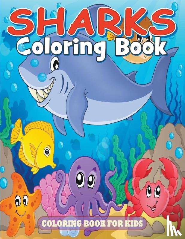 Little, Julie - Sharks Coloring Book
