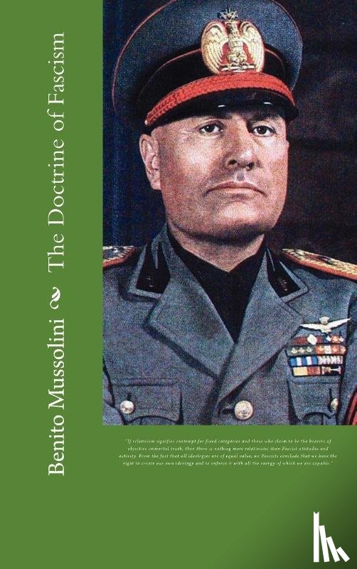 Mussolini, Benito - The Doctrine of Fascism