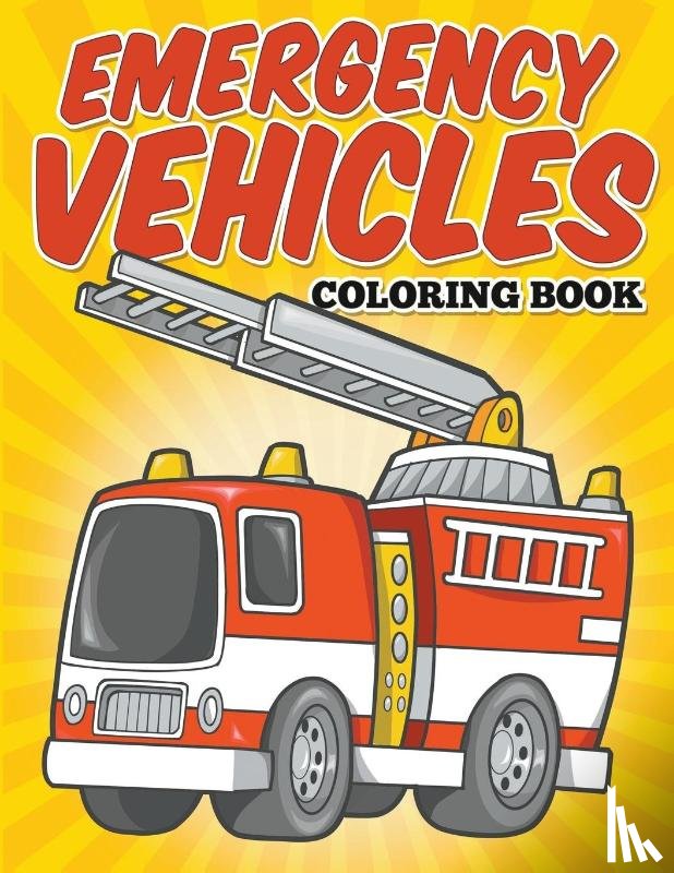 Avon Coloring Books - Emergency Vehicles Coloring Book