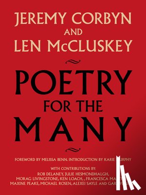 McCluskey, Len - Poetry for the Many