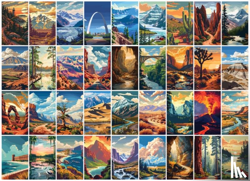 Willow Creek Press - Love Our National Parks 1000-Piece Puzzle