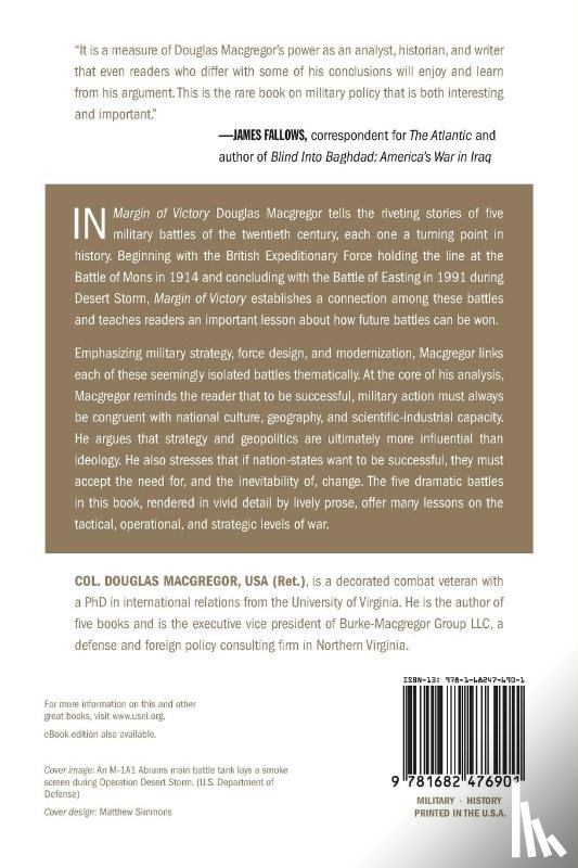 Macgregor, Douglas - Margin of Victory