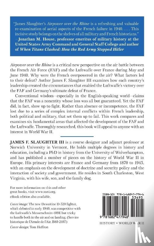Slaughter, James F. - Airpower over the Rhine