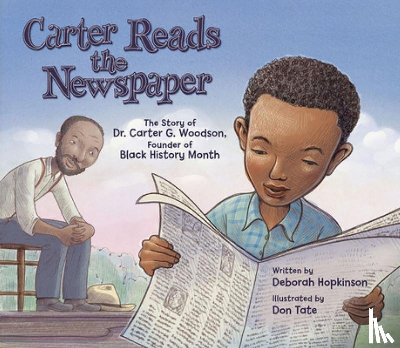 Hopkinson, Deborah - Carter Reads the Newspaper