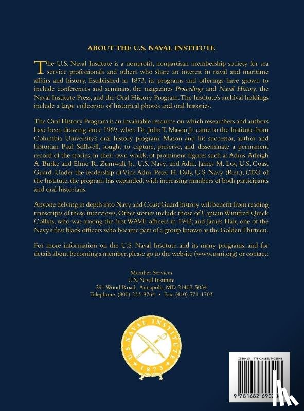 Kauffman, Draper Laurence - The Reminiscences of Rear Adm. Draper Laurence Kauffman, USN (Ret.), vol. 1