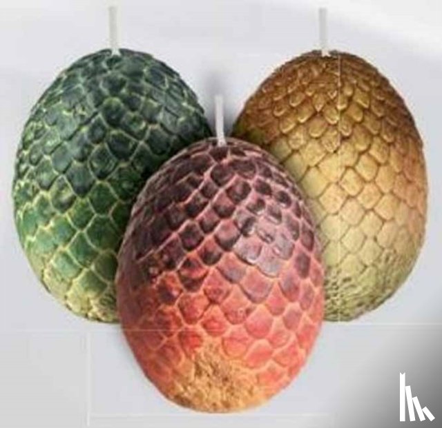 Insight Editions - Game of Thrones: Sculpted Dragon Egg Candles