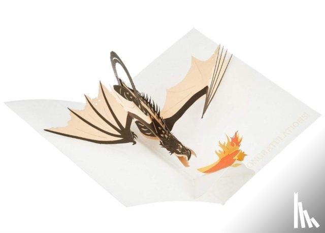 Insight Editions - Harry Potter: Hungarian Horntail Pop-Up Card