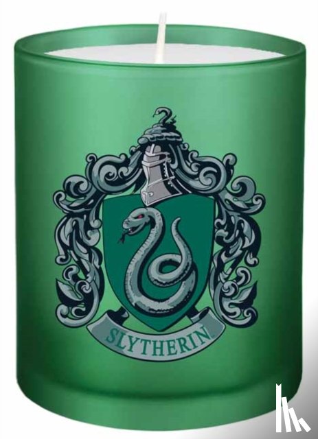 Insight Editions - Harry Potter: Slytherin Glass Votive Candle
