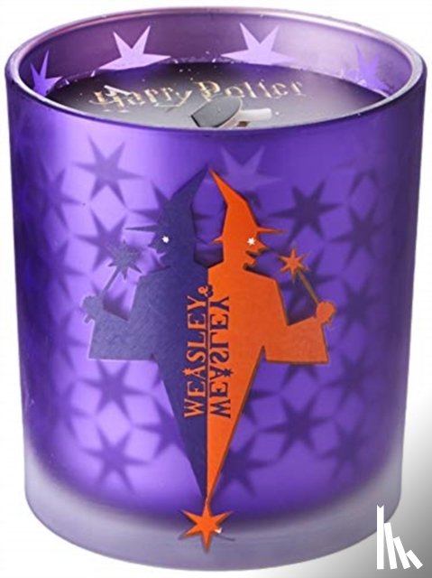 Insight Editions - Harry Potter: Weasleys' Wizard Wheezes Glass Candle