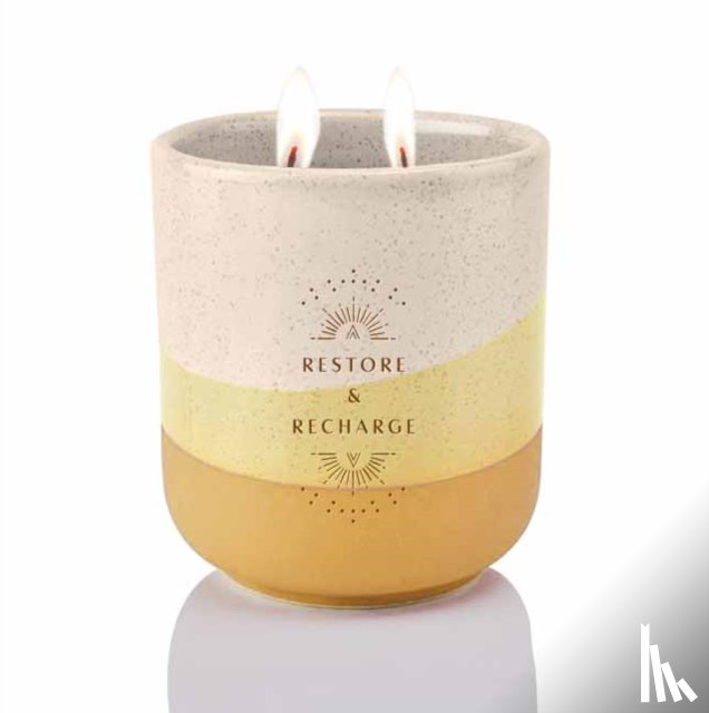 Insight Editions - Recharge Scented Ceramic Candle