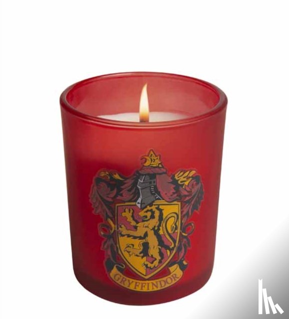 Insight Editions - Harry Potter: Gryffindor Scented Glass Candle (8 oz)