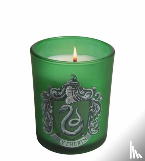 Insight Editions - Harry Potter: Slytherin Scented Glass Candle (8 oz)