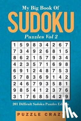 Puzzle Crazy - My Big Book Of Soduku Puzzles Vol 2