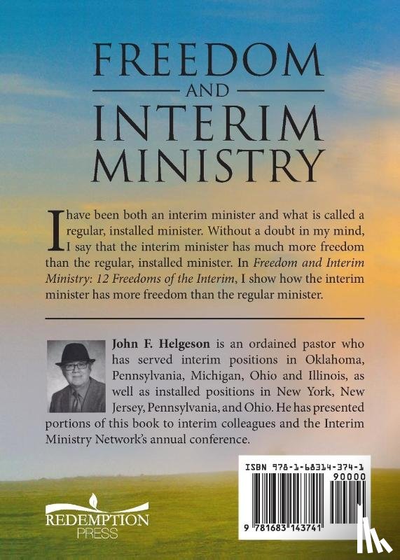 Helgeson, John - Freedom and Interim Ministry