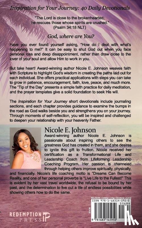 Johnson, Nicole E - Inspiration for your Journey