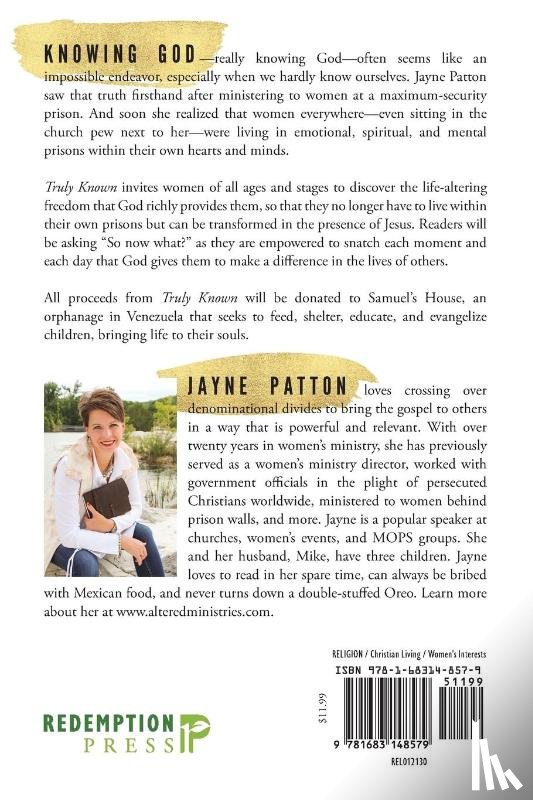 Patton, Jayne Martin - Truly Known