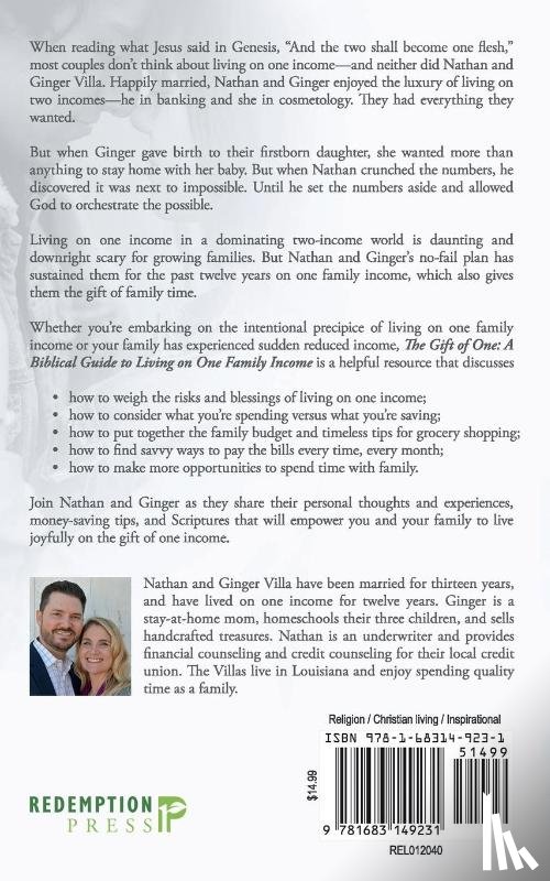 Villa, Ginger, Villa, Nathan - The Gift of One