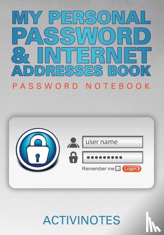 Activinotes - My Personal Password & Internet Addresses Book - Password Notebook