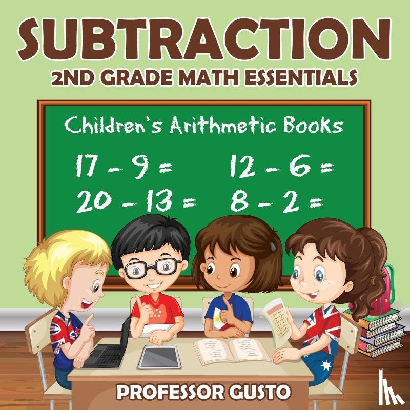 Gusto, Professor - Subtraction 2Nd Grade Math Essentials Children's Arithmetic Books